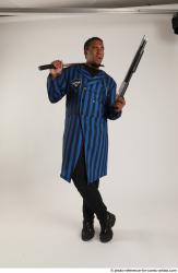 Garson STANDING POSE WITH KATANA AND SHOTGUN